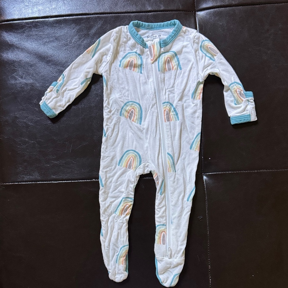 Kyte BABY Rainbow Print Footie